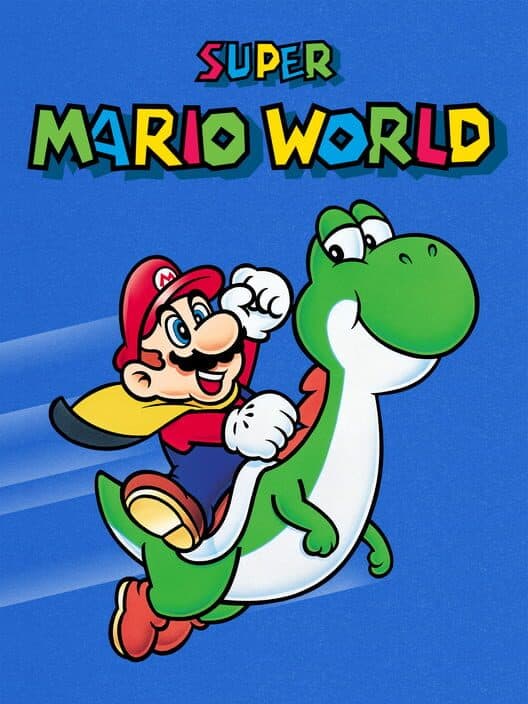 Super Mario World SNES cover art